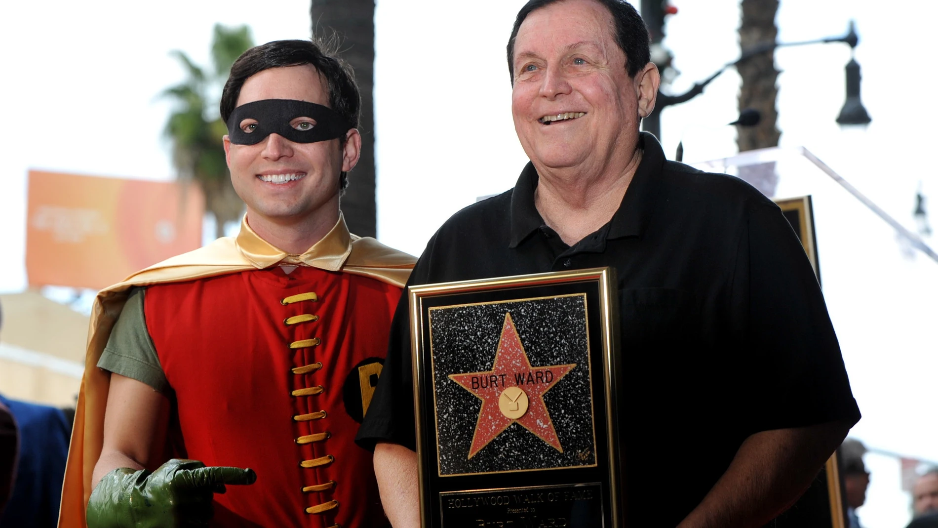 Burt Ward receives star on Hollywood Walk of Fame