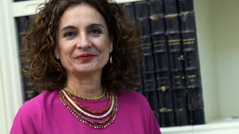La ministra de Hacienda y nueva portavoz del Gobierno en el Ejecutivo de coalición, María Jesús Montero