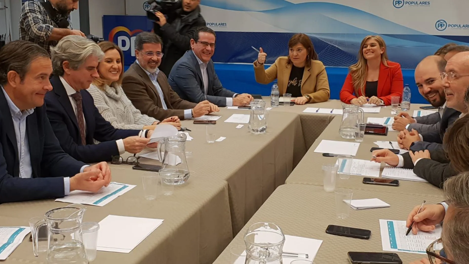 Bonig ha mantenido hoy una reunión de trabajo con el consejo de dirección del PPCV y con el grupo parlamentario de Les Corts para preparar la estrategia de oposición en los próximos meses