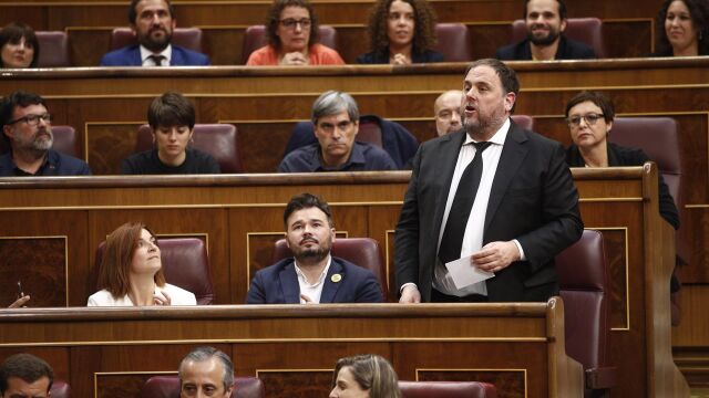 Oriol Junqueras en el Congreso de los Diputados