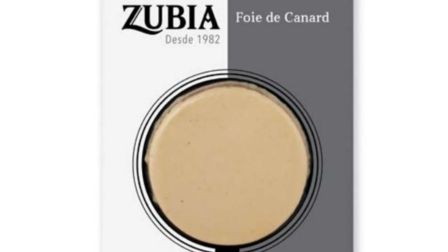 Paquete de foie de Zubia