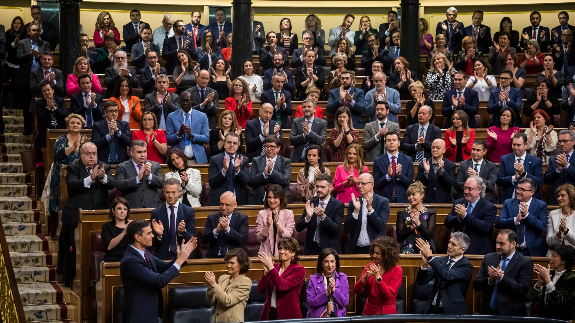 Investidura de Pedro Sánchez en el Congreso de los Diputados