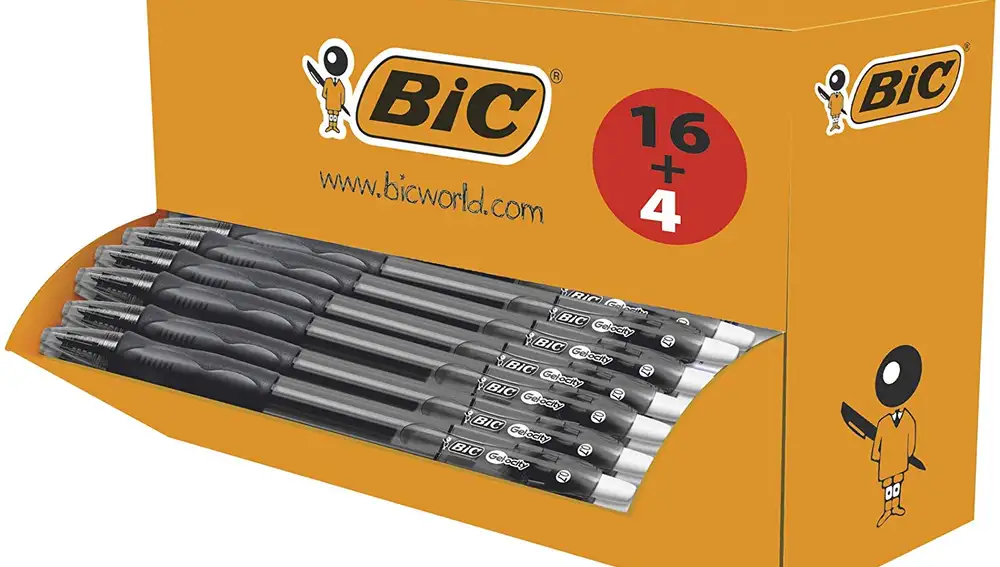 Caja de bolígrafos BIC