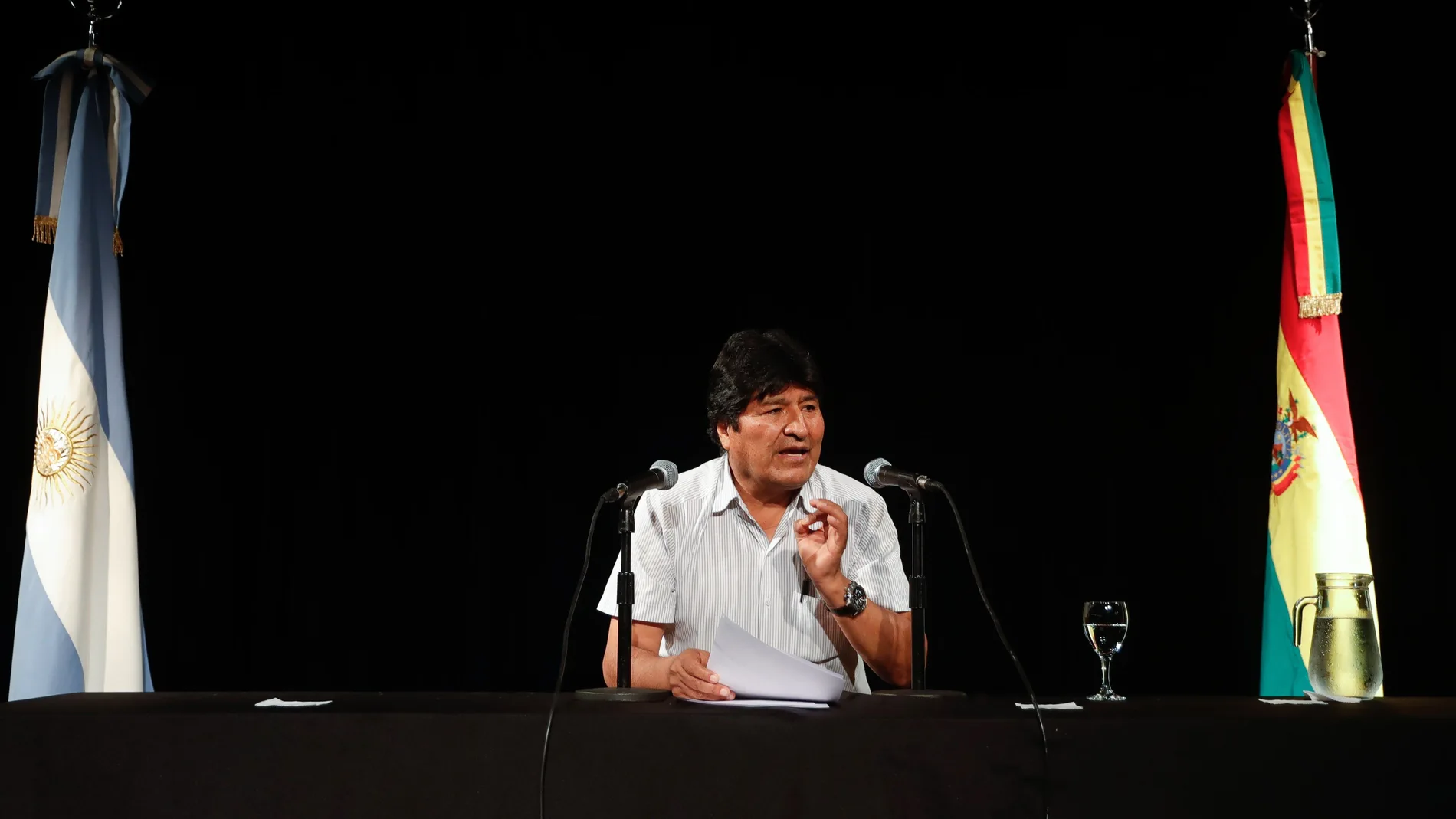 Evo Morales cumple un mes en Argentina inmerso en una intensa agenda política