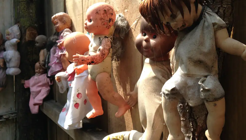 Algunas de las muñecas presentan un aspecto realmente de terror