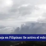 El volcán Taal de Filipinas entra en erupción