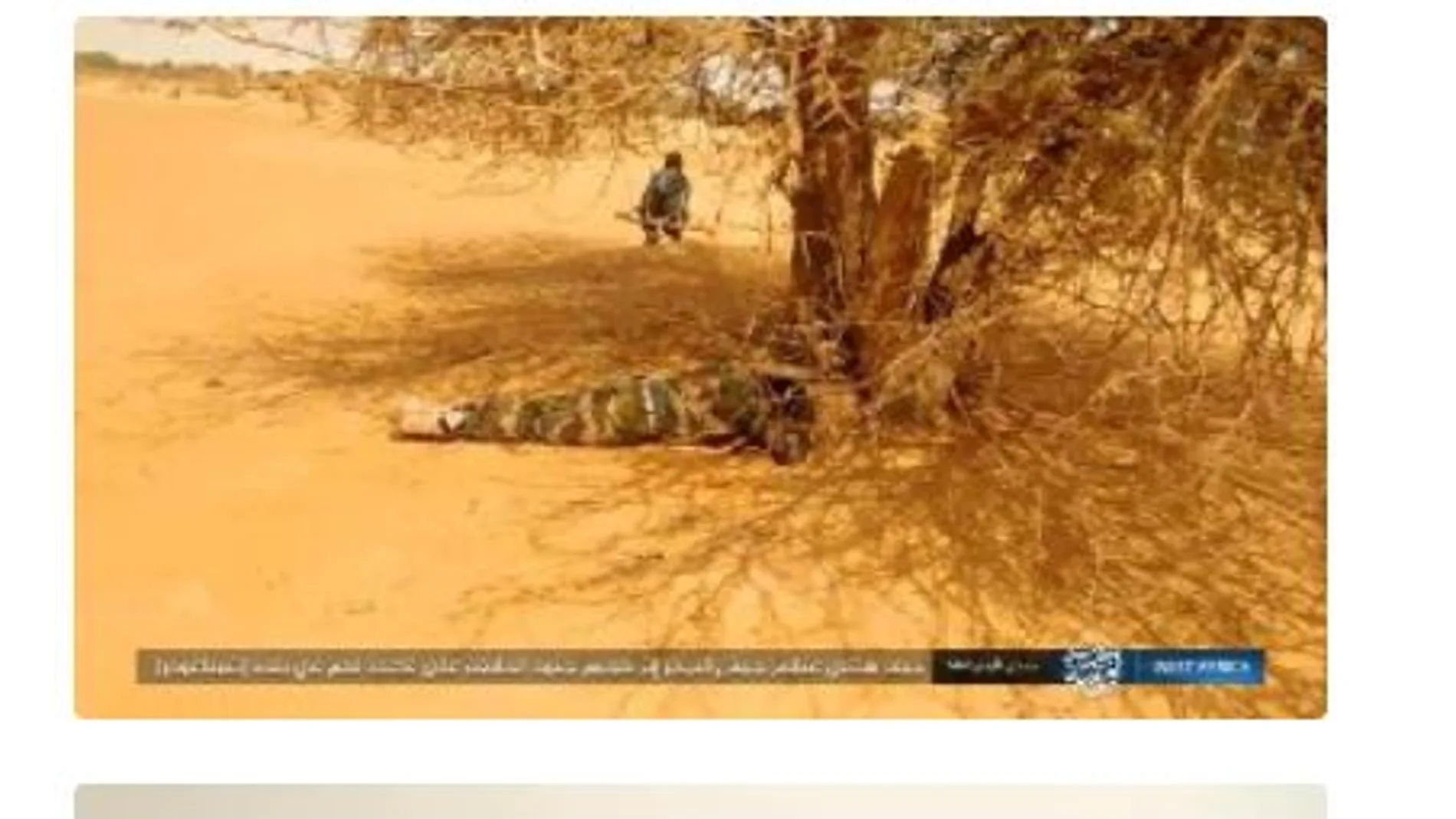 Soldados nigerinos asesinados tras haber sido perseguidos y atacados por la espalda en pleno desierto