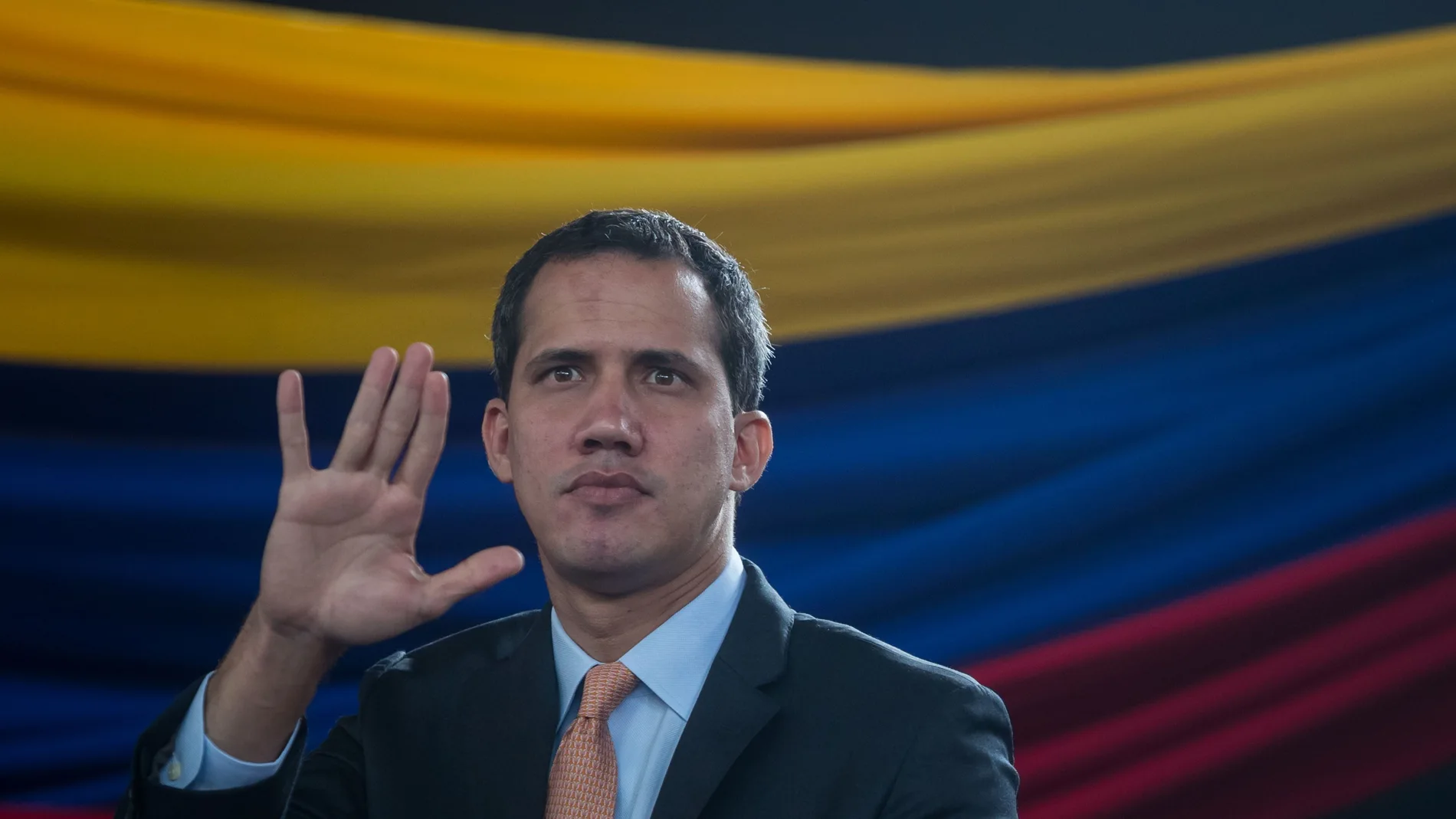 El líder opositor venezolano Juan Guaidó