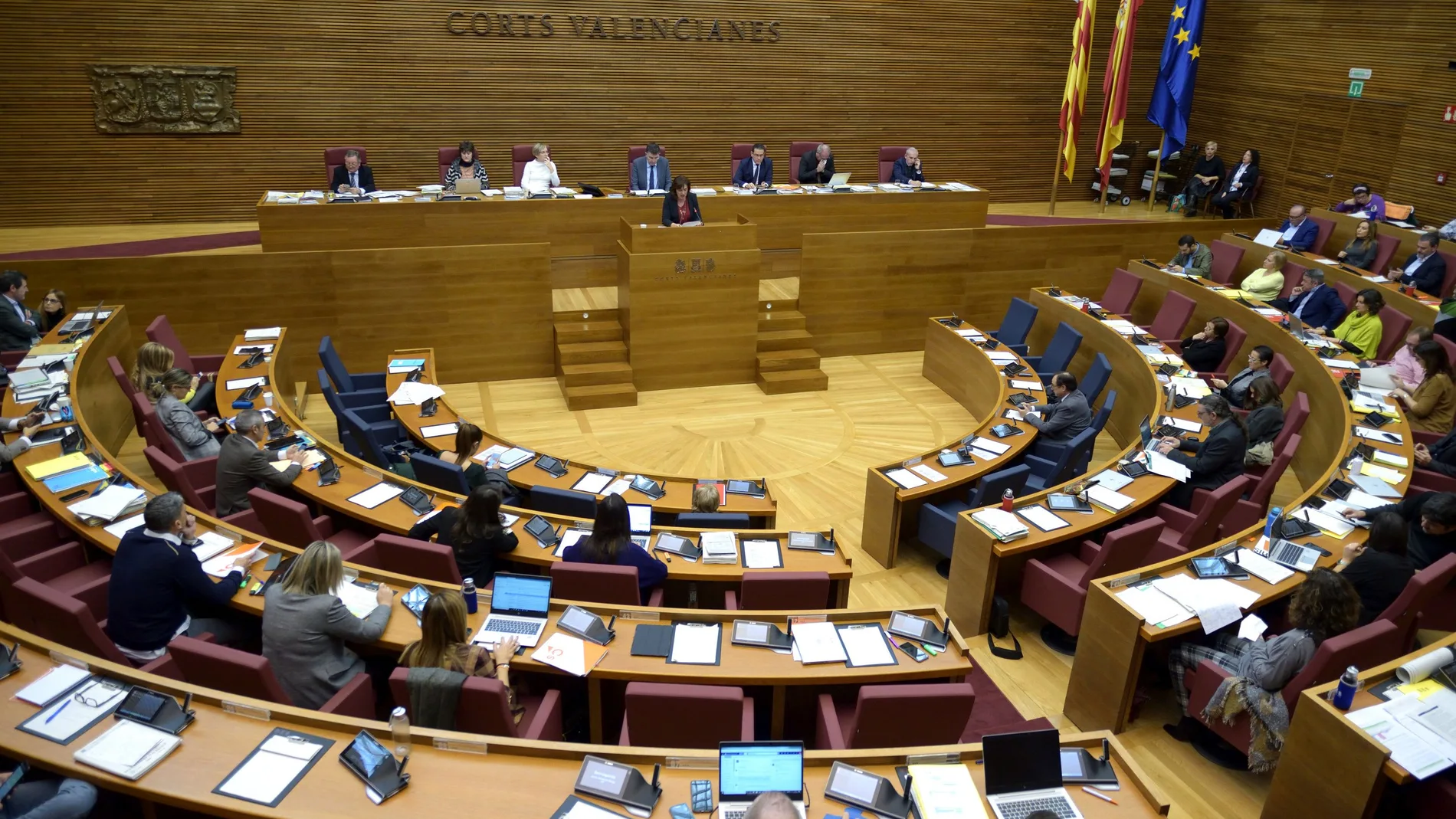 Les Corts Valencianes retomarán el periodo de sesiones el 3 de febrero