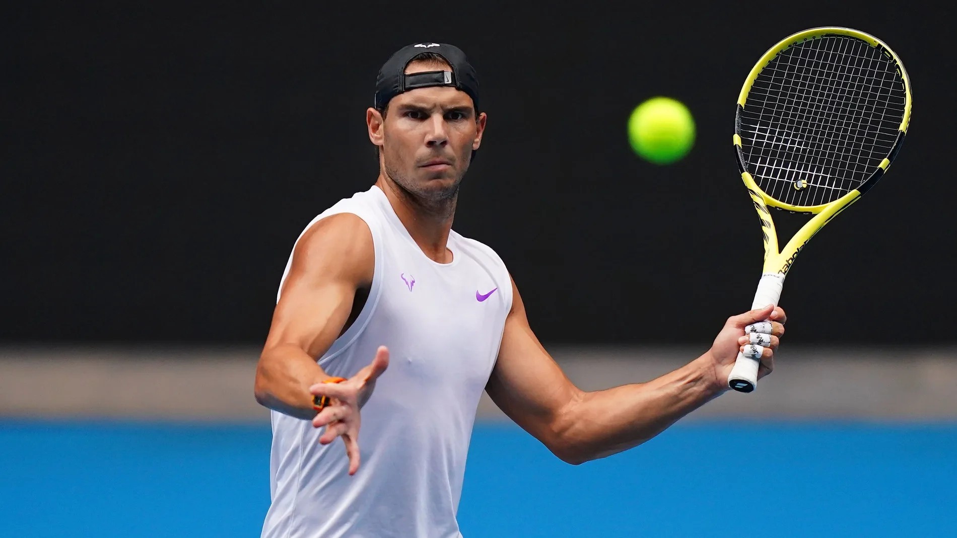 Australian Open practice session