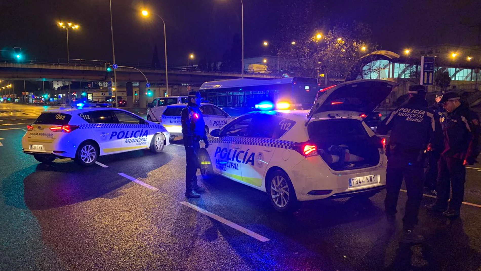 Un joven atropellado en el Paseo de la Castellana con Calle Raimundo Fernández Villaverde