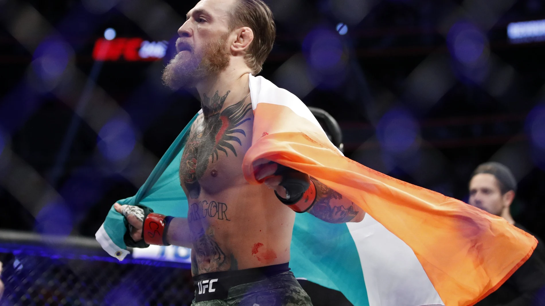 El peleador irlandés de UFC Conor McGregor.