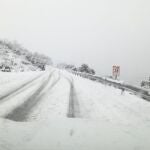 Carretera con nieve