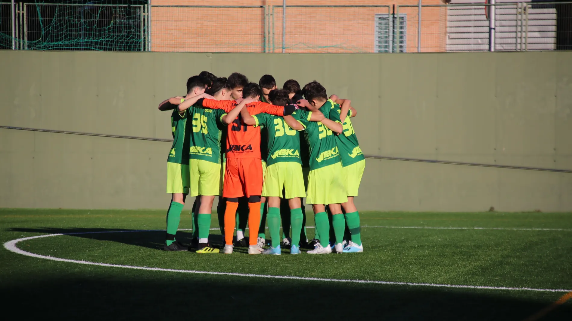 EMF Aluche durante un partido esta temporada (EMF Aluche)