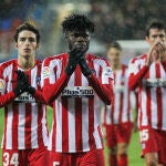 Thomas Partey con el Atlético de Madrid.