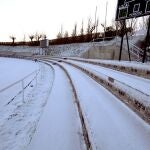 ***CORRIGE UBICACIÓN***GRAF5238. SALAMANCA, 21/01/2020.- Vista del campo y las gradas del estadio Pistas del Helmántico