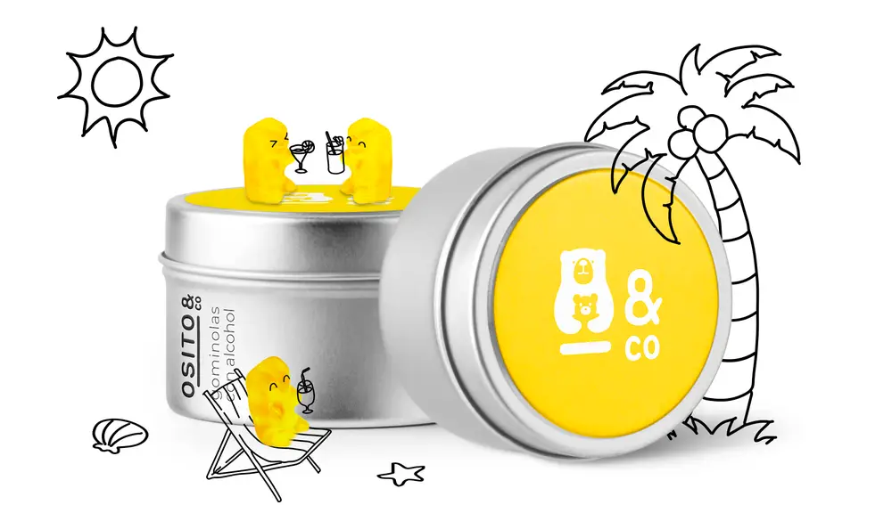 Ositos con alcohol