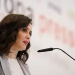 La presidenta de la Comunidad de Madrid, Isabel Díaz Ayuso.COMUNIDAD DE MADRID16/01/2020