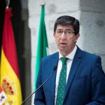 El vicepresidente de la Junta y consejero de Turismo, Regeneración, Justicia y Administración Local, Juan Marín