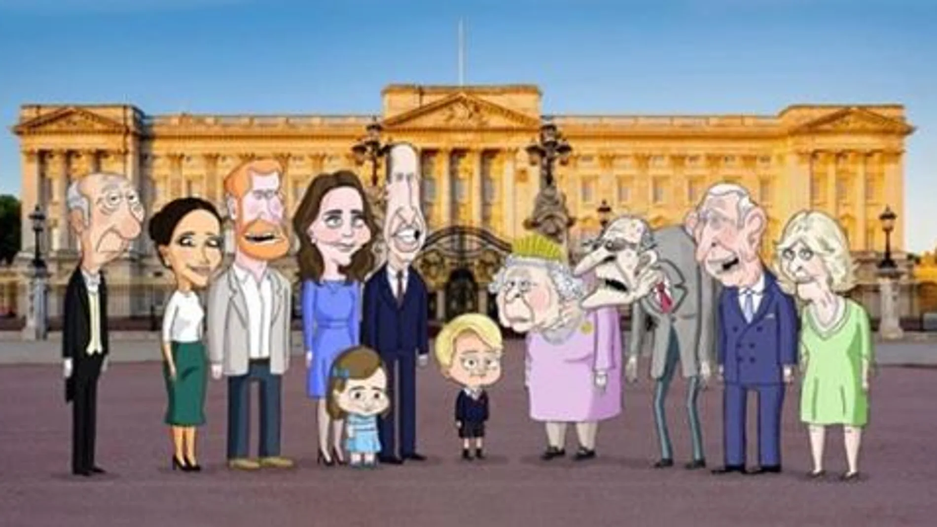 Cartel de la serie de animación "The Prince"