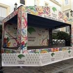 Tablao del concurso Unicaja del Carnaval