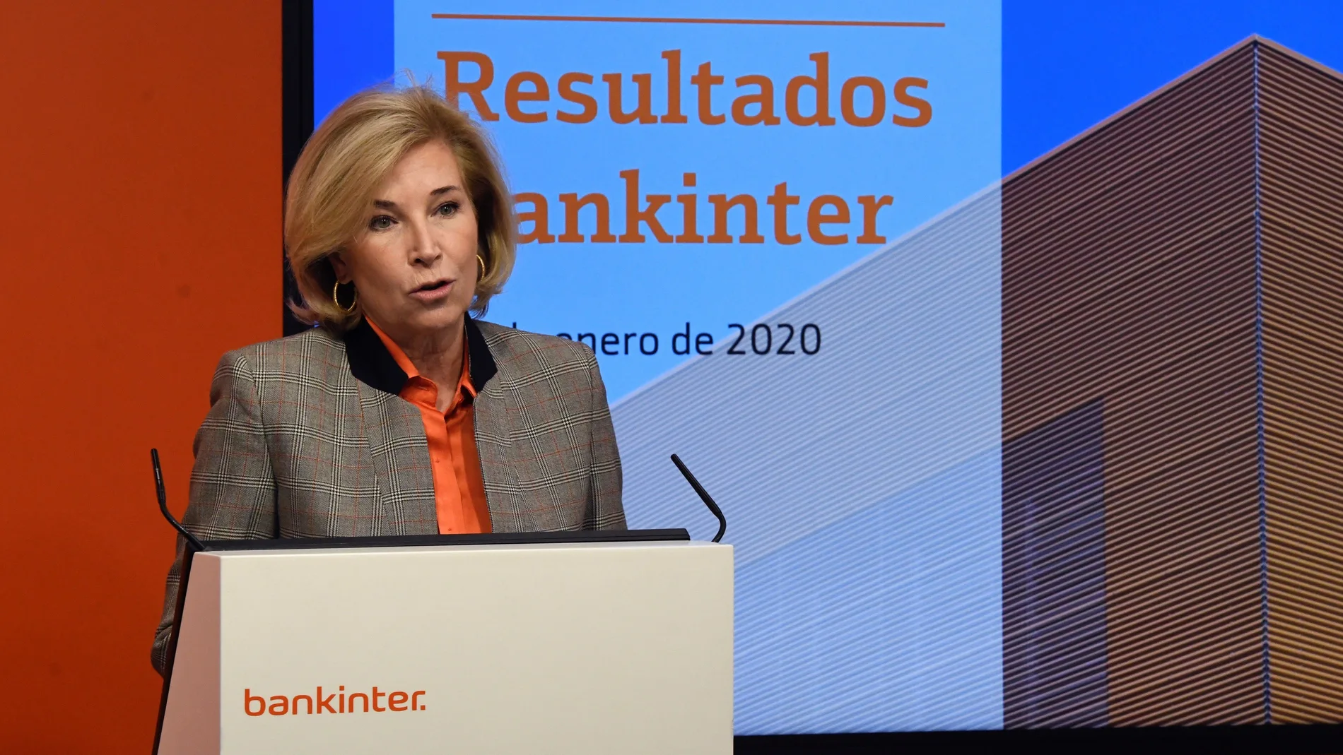 Presentación de resultados de 2019 de la entidad financiera Bankinter