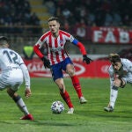 Saúl Ñíguez con el Atlético de Madrid.