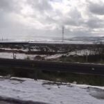 Granizo en Níjar (Almería)