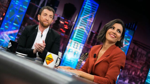 Ana Pastor, ayer en "El Hormiguero"