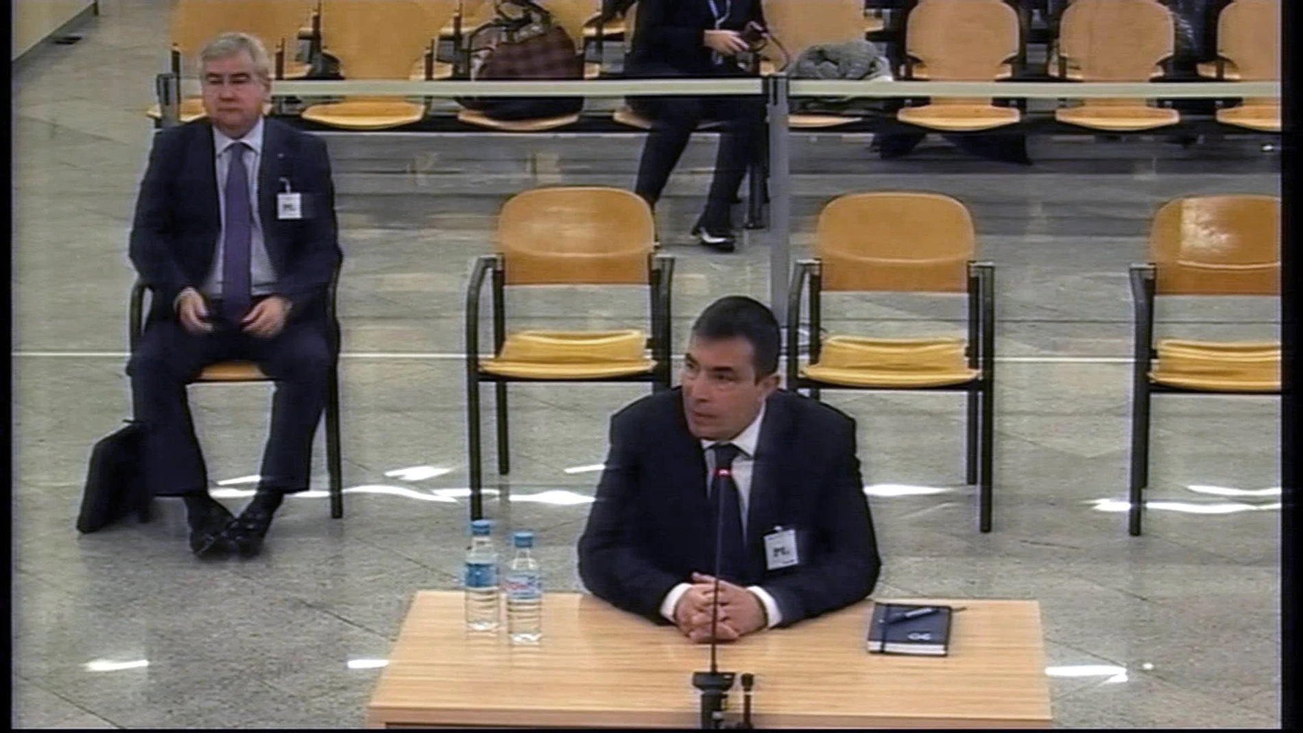 Pere Soler, ex director de los Mossos, durante su declaración en el juicio a la ex cúpula de la Policía catalana por su papel en el "procés"