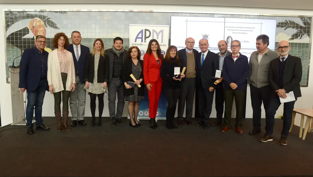 Entregas de las Medallas de Honor del Periodista 2020.APM24/01/2020