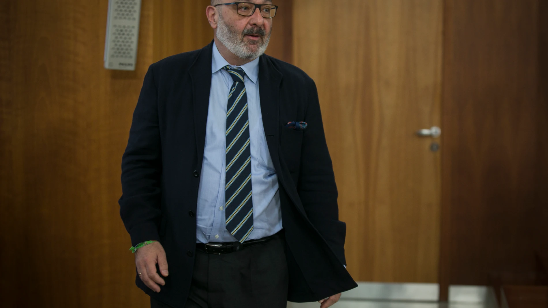 Rueda de prensa del portavoz de Vox en el Parlamento de Andalucía, Alejandro Hernández