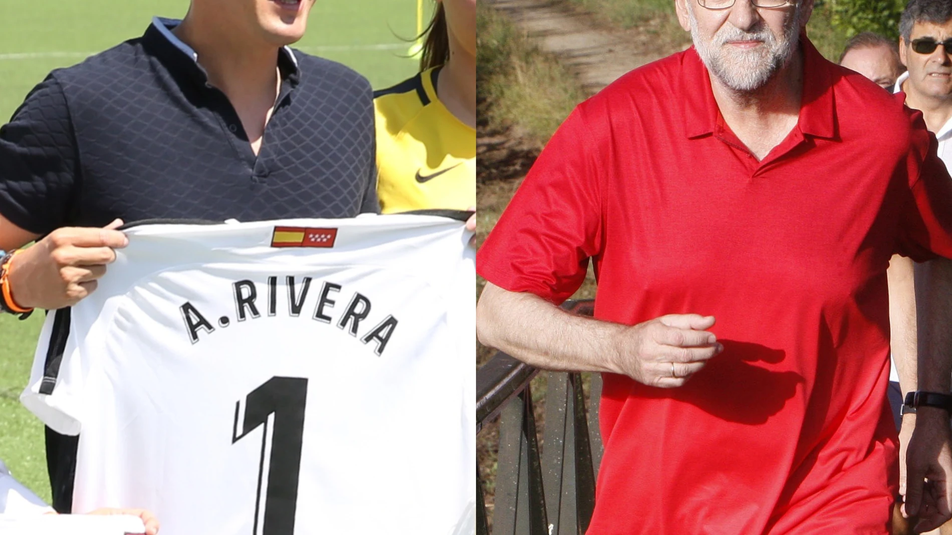 Albert Rivera y Mariano Rajoy, rivales secretos en la Federación de Fútbol