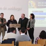 La vicepresidenta cuarta de la Diputación y responsable del Área de Ciudadanía y Atención al Despoblamiento del Territorio, Natacha Rivas, presenta los presupuestos para 2020 de esta área