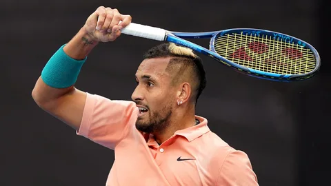Nick Kyrgios, en el Open de Australia