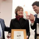  Isabel García Tejerina y Aspar ‘La Besana’ reciben la ‘Bellota de Oro 2020’ de Valdelosa 