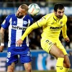 GRAF8338. VITORIA, 25/01/2020.- Raúl Albiol con el Villarreal en un partido frente al Alavés. EFE/Adrián Ruiz Hierro