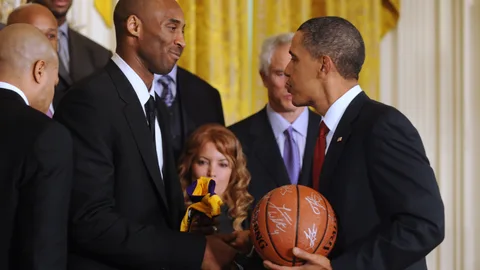 Kobe Bryant y Obama