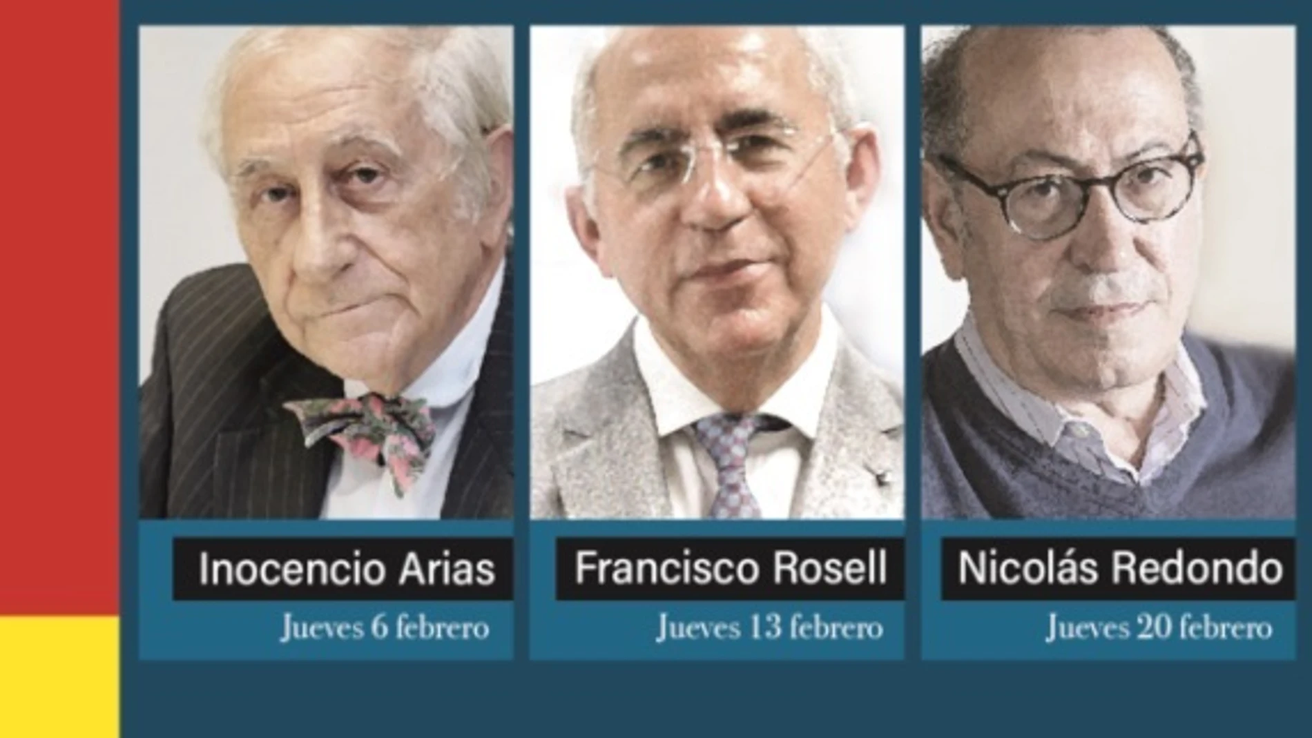 Sevilla.- Inocencio Arias, Francisco Rosell y Nicolás Redondo participan en Tomares en el VIII Foro España a Debate