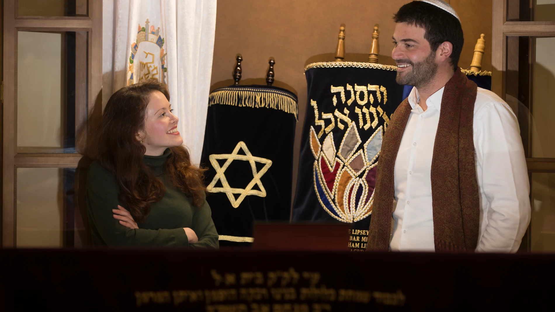 Iván y Sofía, jóvenes judíos. "Comunidad Judía Masortí Bet El"