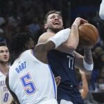 Doncic, en su último partido ante los Thunder