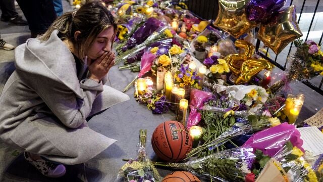 Memorial a Kobe Bryant en Staples Center, Los Ángeles