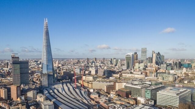 Imagen de archivo de The Shard el rascacielos más alto del centro de Londres