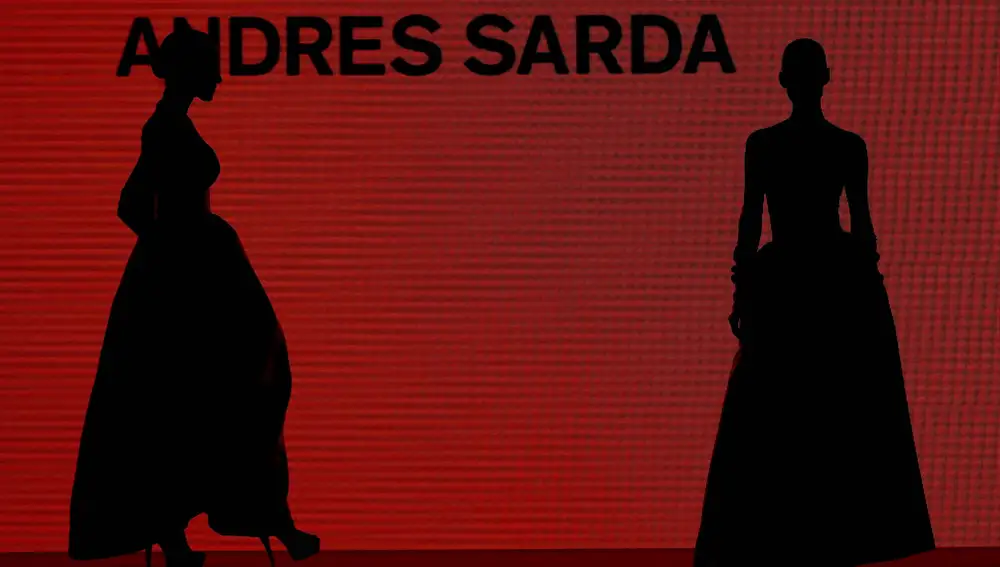 Madrid (Spain), 29/01/2020.- A model presents a 2020/2021 autumn-winter's creation by Spanish designer Nuria Sarda for Andres Sarda lingerie brand, during a parade held as part of Mercedes-Benz Madrid Fashion Week 2020 (MBFWMadrid) at Ifema pavilion in Madrid, Spain, 29 January 2020. (Moda, España) EFE/EPA/Ballesteros