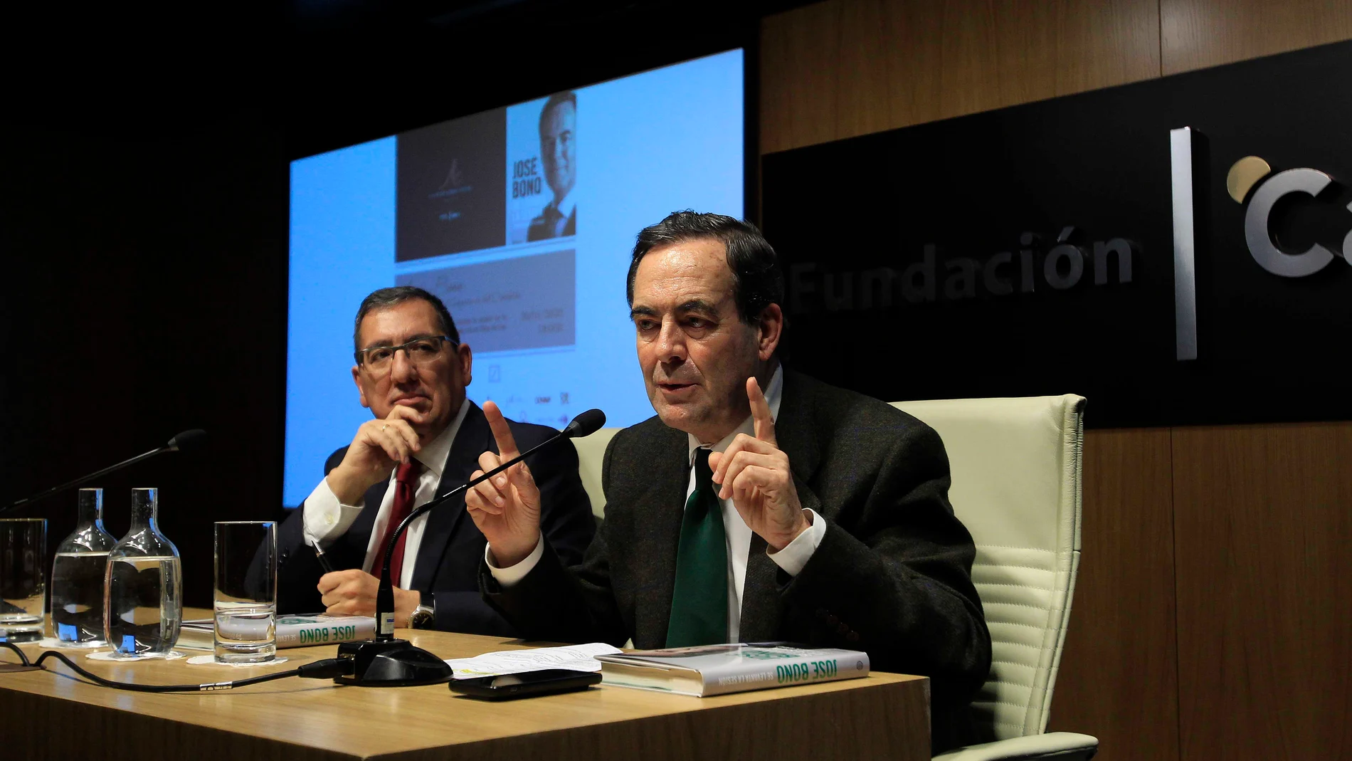 José Bono junto a Antonio Pulido