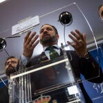 Santiago Abascal, el líder de Vox, acudió a Roma a un encuentro de la extrema derecha europea