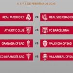 Emparejamientos de Copa