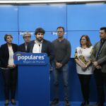 López Miras reúne a la Junta Directiva del PP de la Región de Murcia