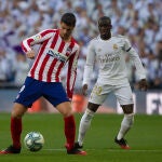Álvaro Morata con el Atlético de Madrid.