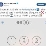 El IMEI es un número es bastante largo, tiene entre 15 y 17 dígitos